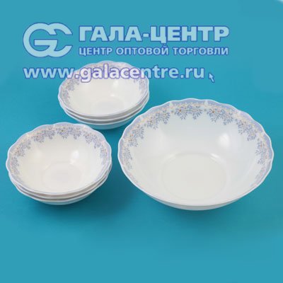 Салатник Фиори 550мл 16,5х4,8см опаловое стекло (уп.48)