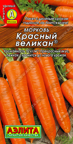 Морковь Красный великан 2г