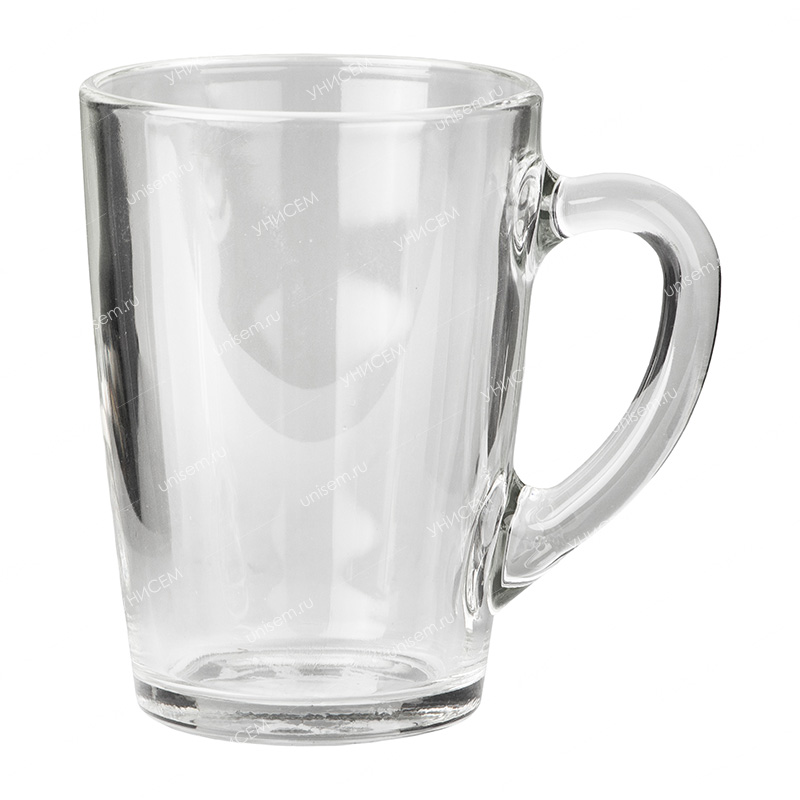 Кружка 300мл Капучино, стекло, без упаковки