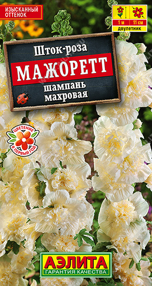 Шток-роза Мажоретт шампань 10шт