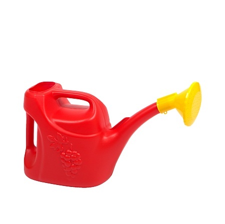 Лейка 5л УРОЖАЙНАЯ пластмасса с рассеивателем, микс (уп.10)