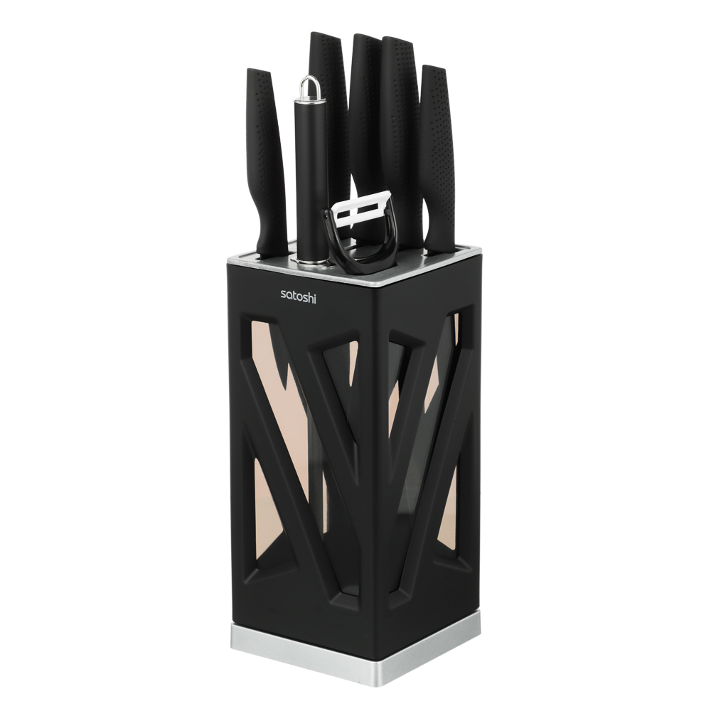Набор ножей кухонных 8пр Торонто на подставке