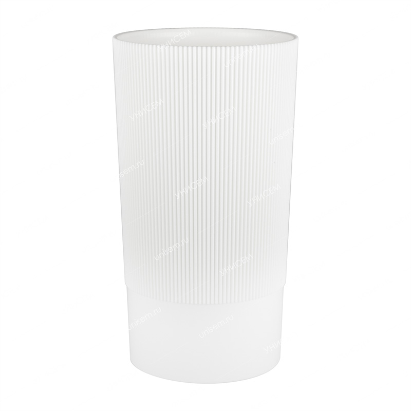 Ваза для цветов под срезку Версаль 3,75л d150мм h280мм белый (уп.12)