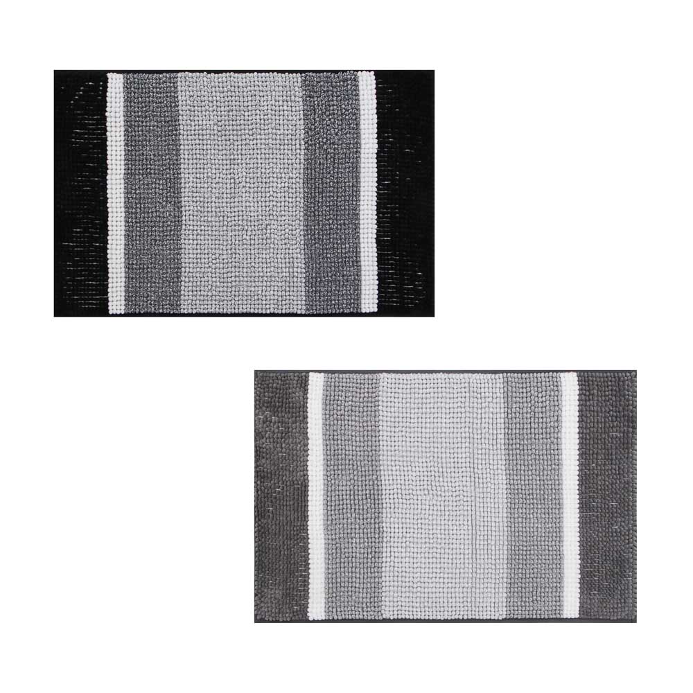 Коврик для ванной Soft 80х50см синель, 2 дизайна