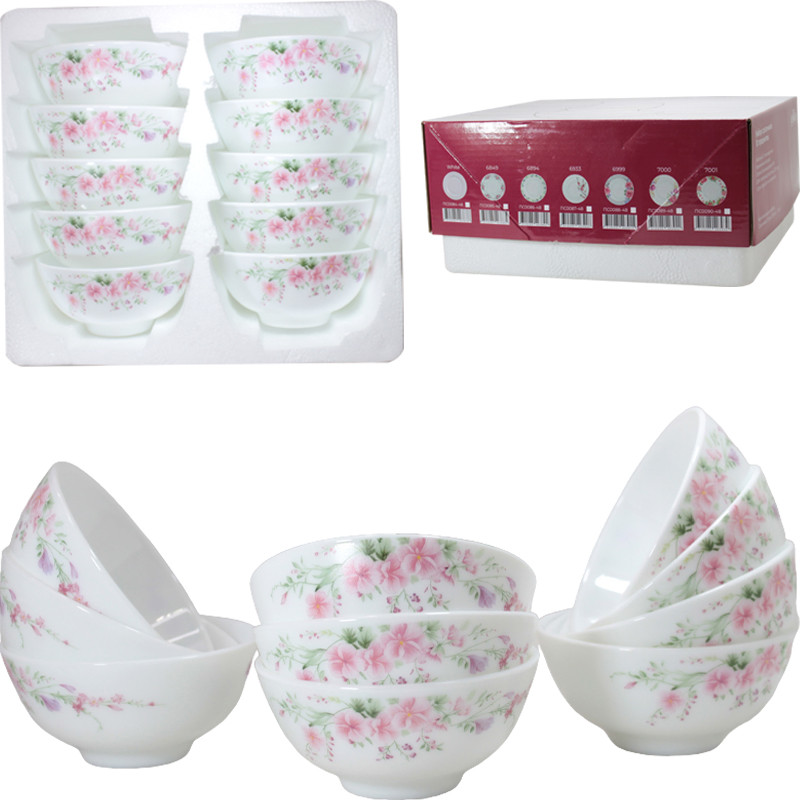 Набор салатников стеклокерамика 10пр Дольче (уп.12)