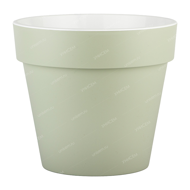 Горшок Протея 3,7л d20 h18,5 шалфей с вкладкой (уп.16)