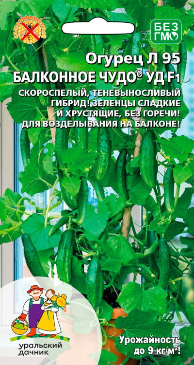 Огурец Балконное чудо (Л 95) 6шт