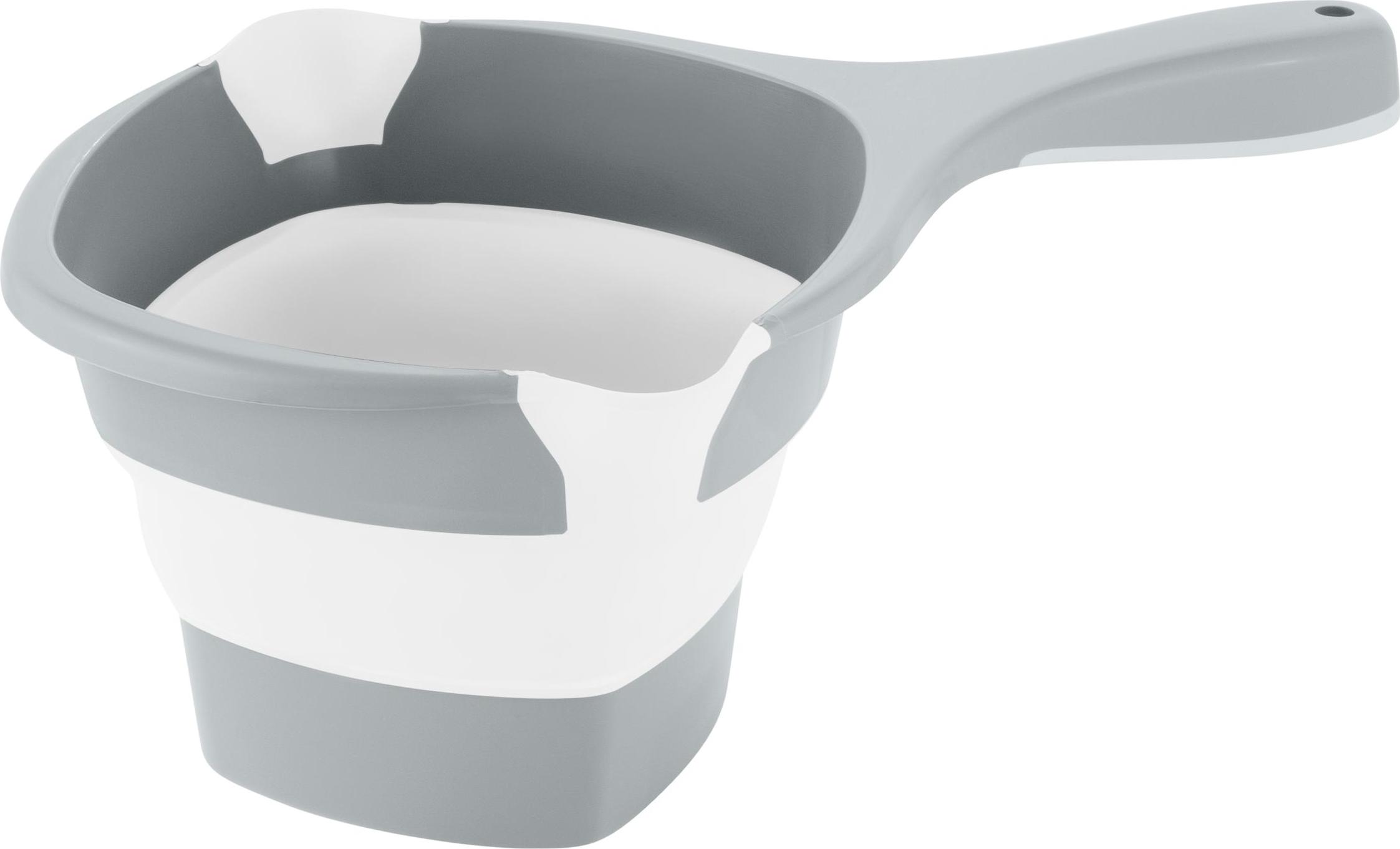 Ковш 1л Barberry складной, трюфель (уп.14)