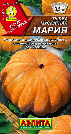 Тыква Мария 1г мускатная