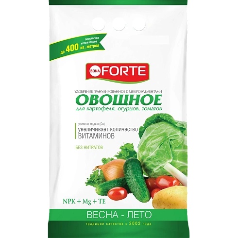 Бона Форте овощное с микроэлементами 2,5 кг (10 шт) #