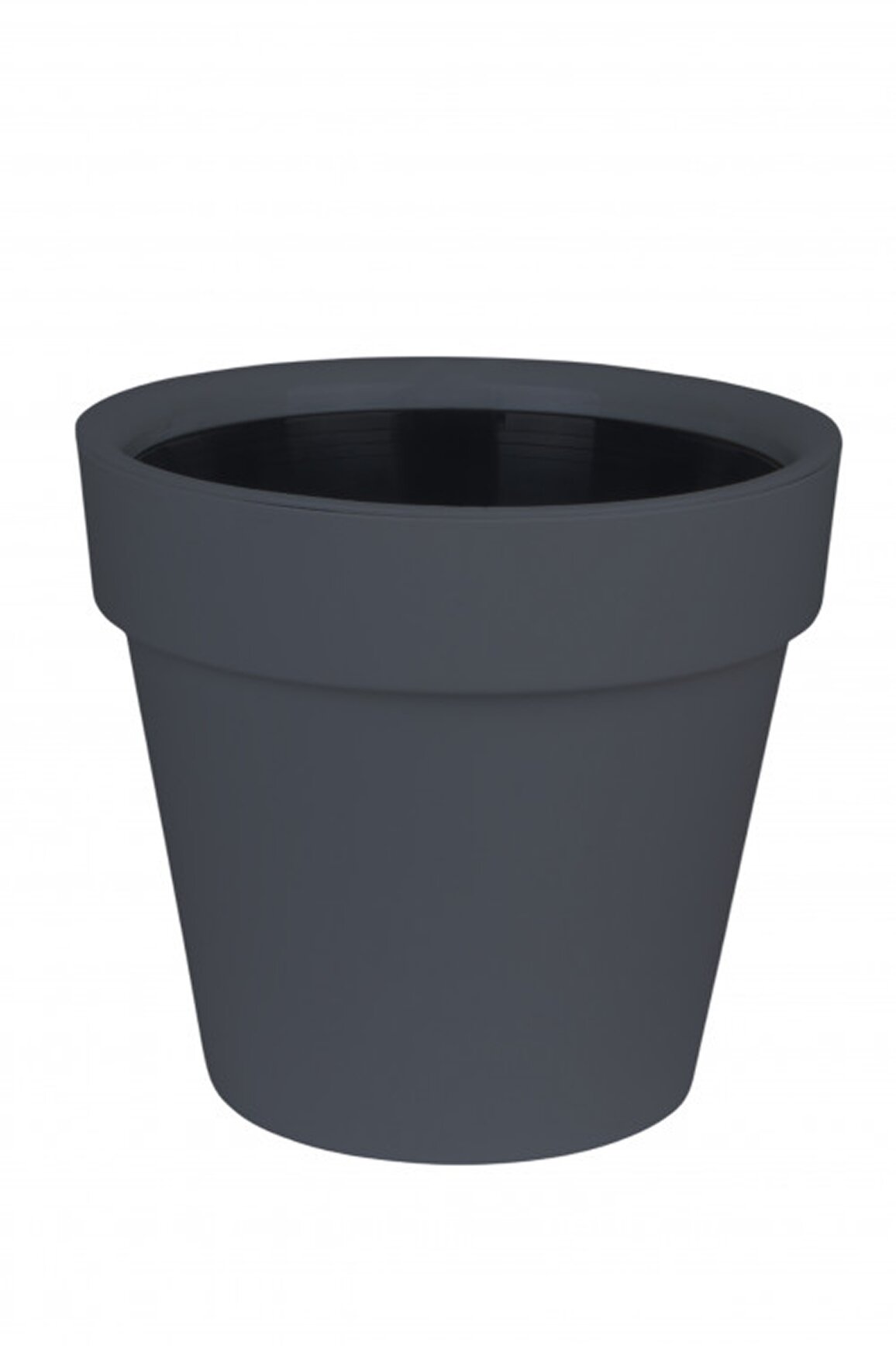 Горшок Протея 16,6л d30 h30 антрацит с вкладкой (уп.1)