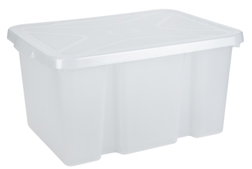 Контейнер для хранения 25л 460х325х245 прямоуголный с крышкой (уп.10)