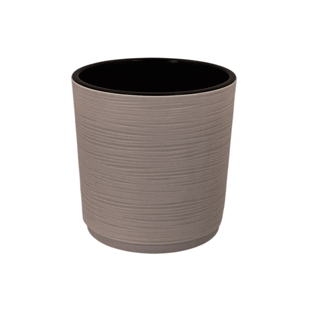 Горшок Вега 3,25л d17 h17 фрапе с вкладкой (уп.9)