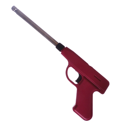 Зажигалка пьезо-пистолет, блистер (уп.10)#