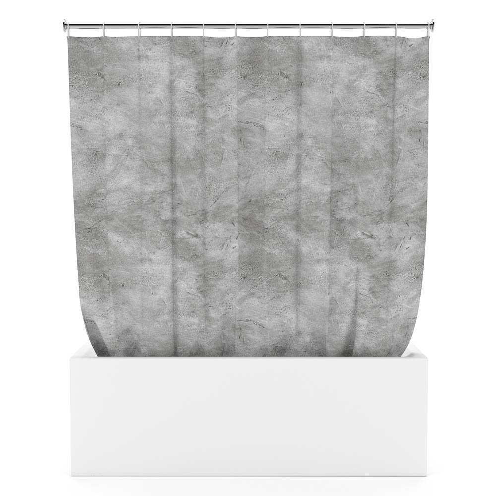 Штора для ванной комнаты 145x180см ткань таффета