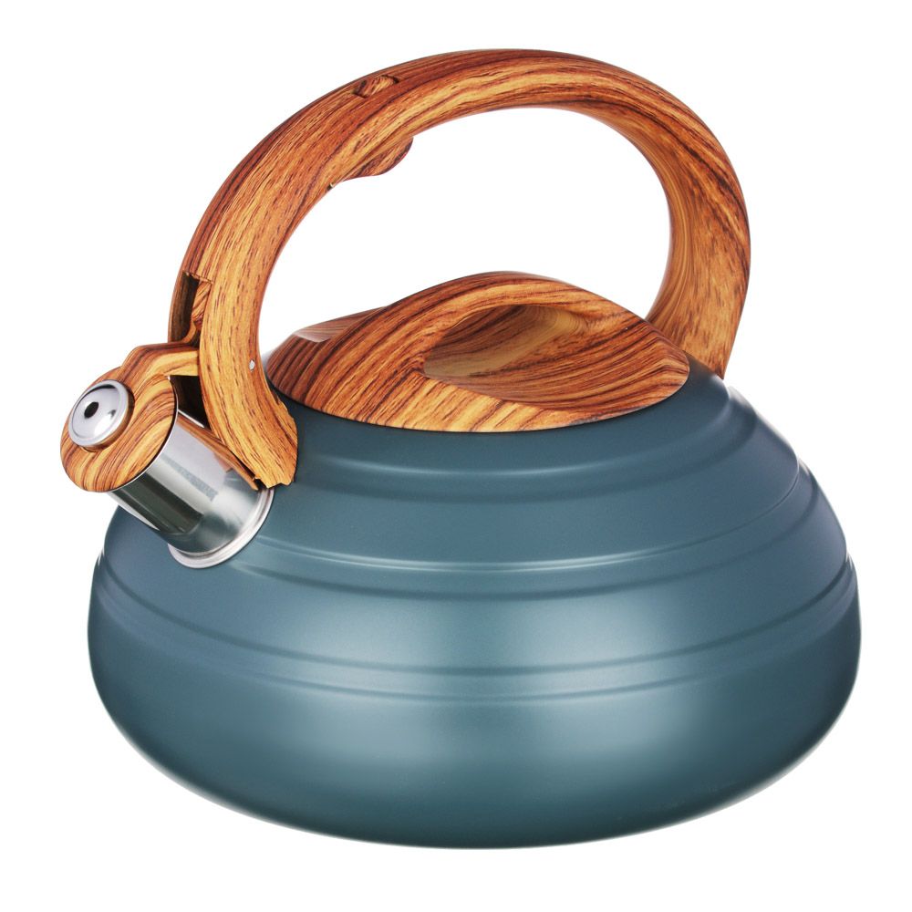 Чайник 3л Бенуа нержавеющая сталь со свистком, индукция