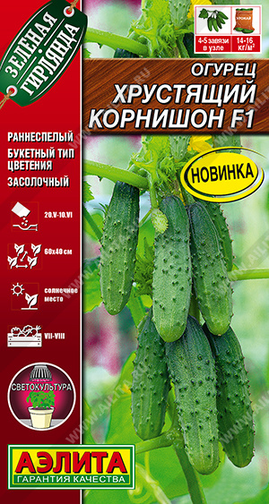 Огурец Хрустящий корнишон 10шт