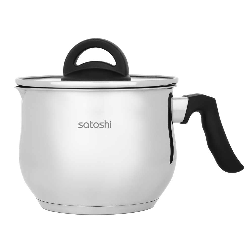 Мультикастрюля 2,5л 16х12,5см со стеклянной крышкой, антипригарное покрытие, индукция