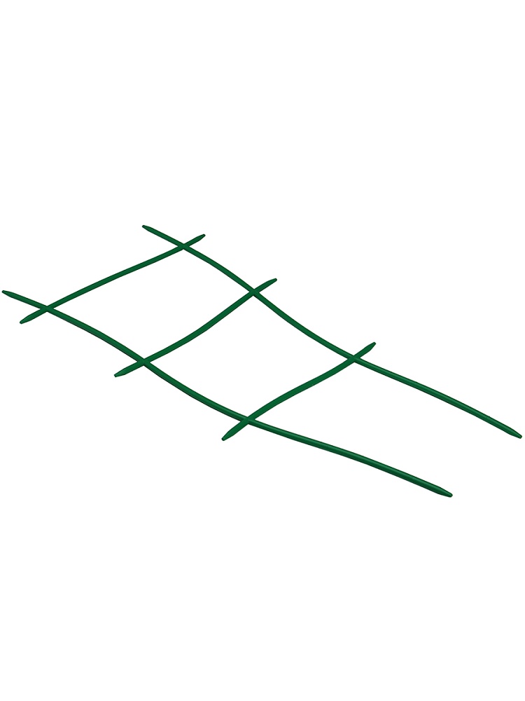 Держатель для орхидей Зелёный Непрозрачный h60 КРАТНО 10, цена за 1шт (уп.90)