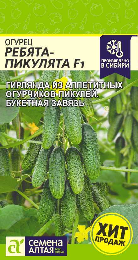Огурец Ребята-пикулята 5шт