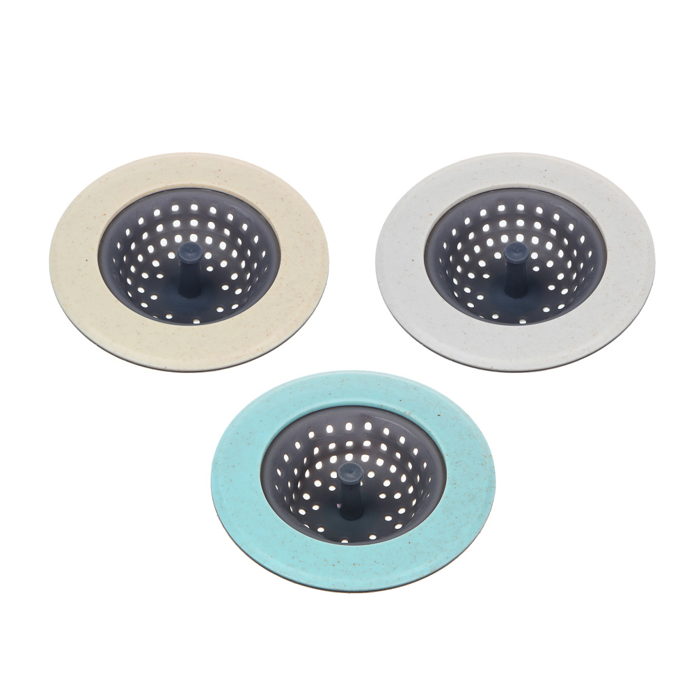 Сито-фильтр для раковины 2,5х11(6,5)см, силикон, пластик