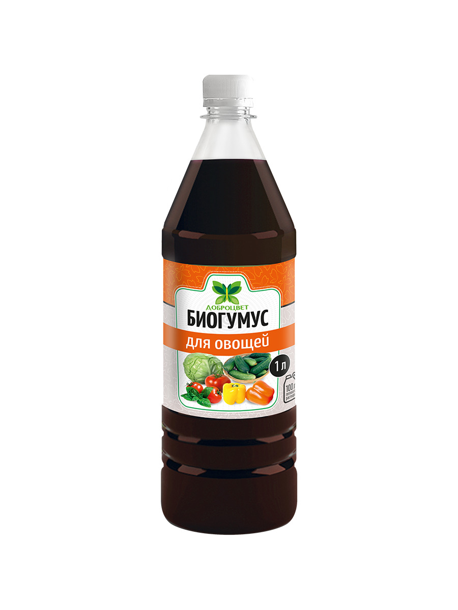 Доброцвет Биогумус для овощей 1л (16шт)