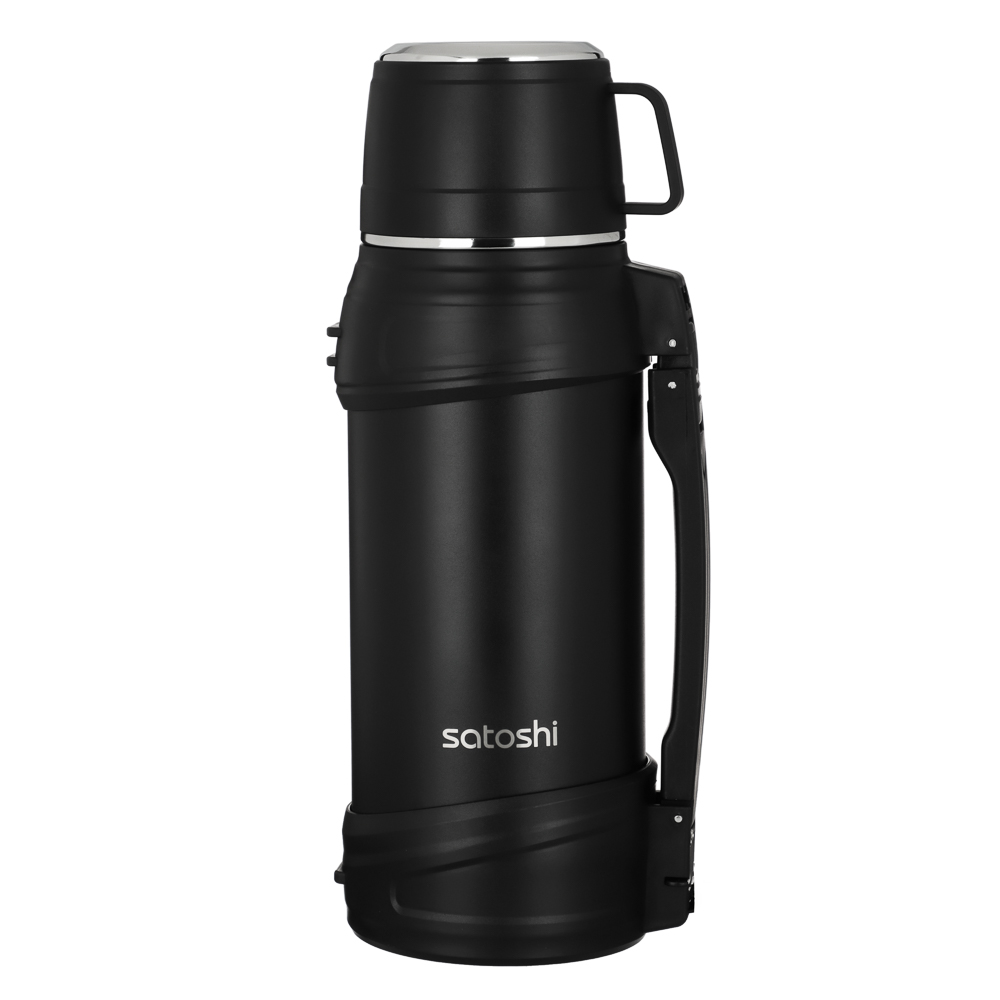 Термос 1,6л Акка с широкой горловиной, нерж. сталь