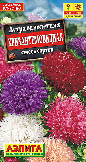 Астра Хризантемовидная, смесь 0,2г