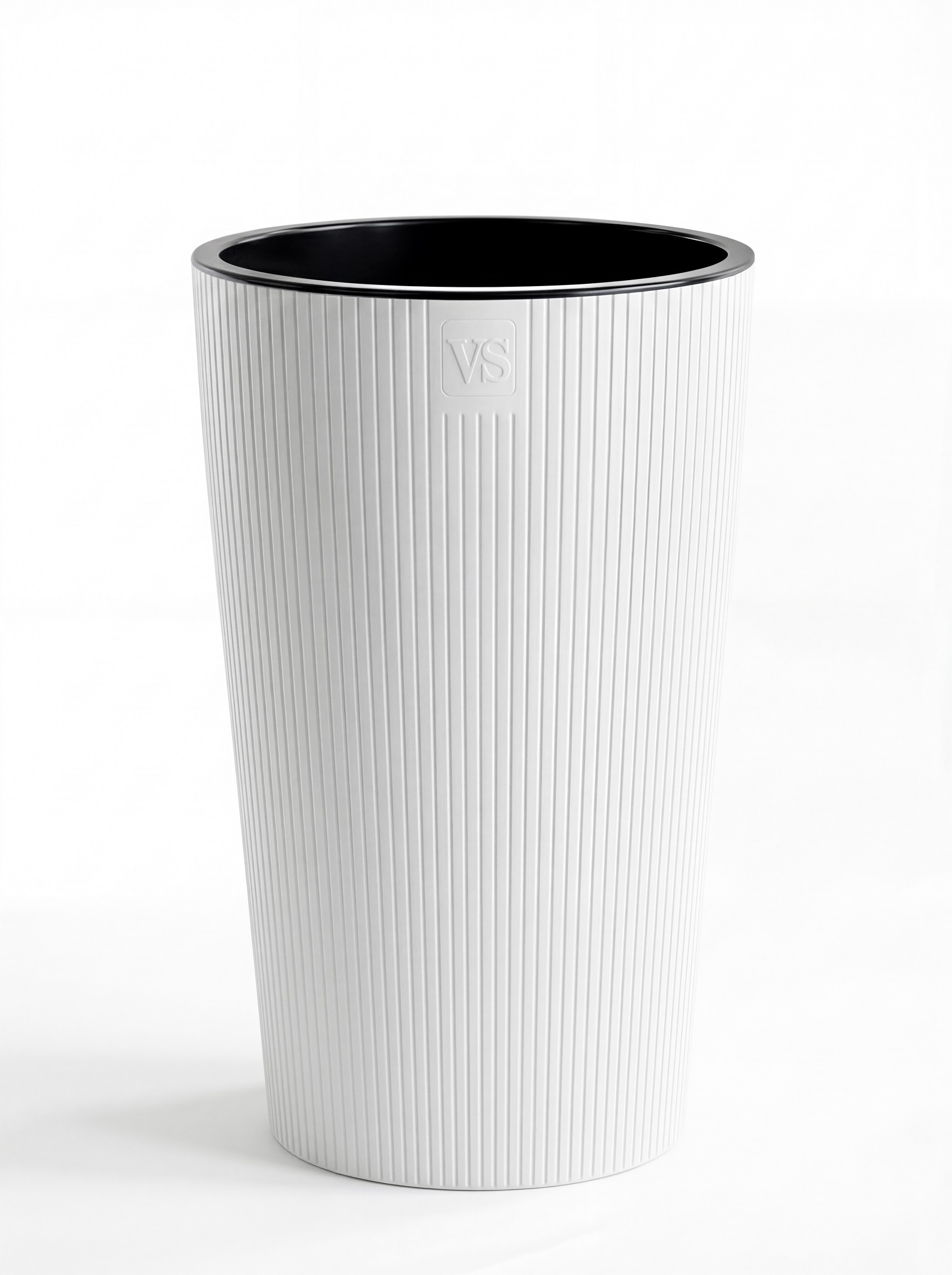 Горшок Тессори VipSet 35л белый с дренажной системой 17,4л (уп.1)