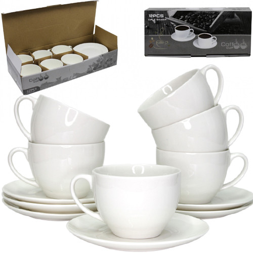 Набор чайный фарфор 12пр 230мл в прямоуг.подар/упак (уп.12)