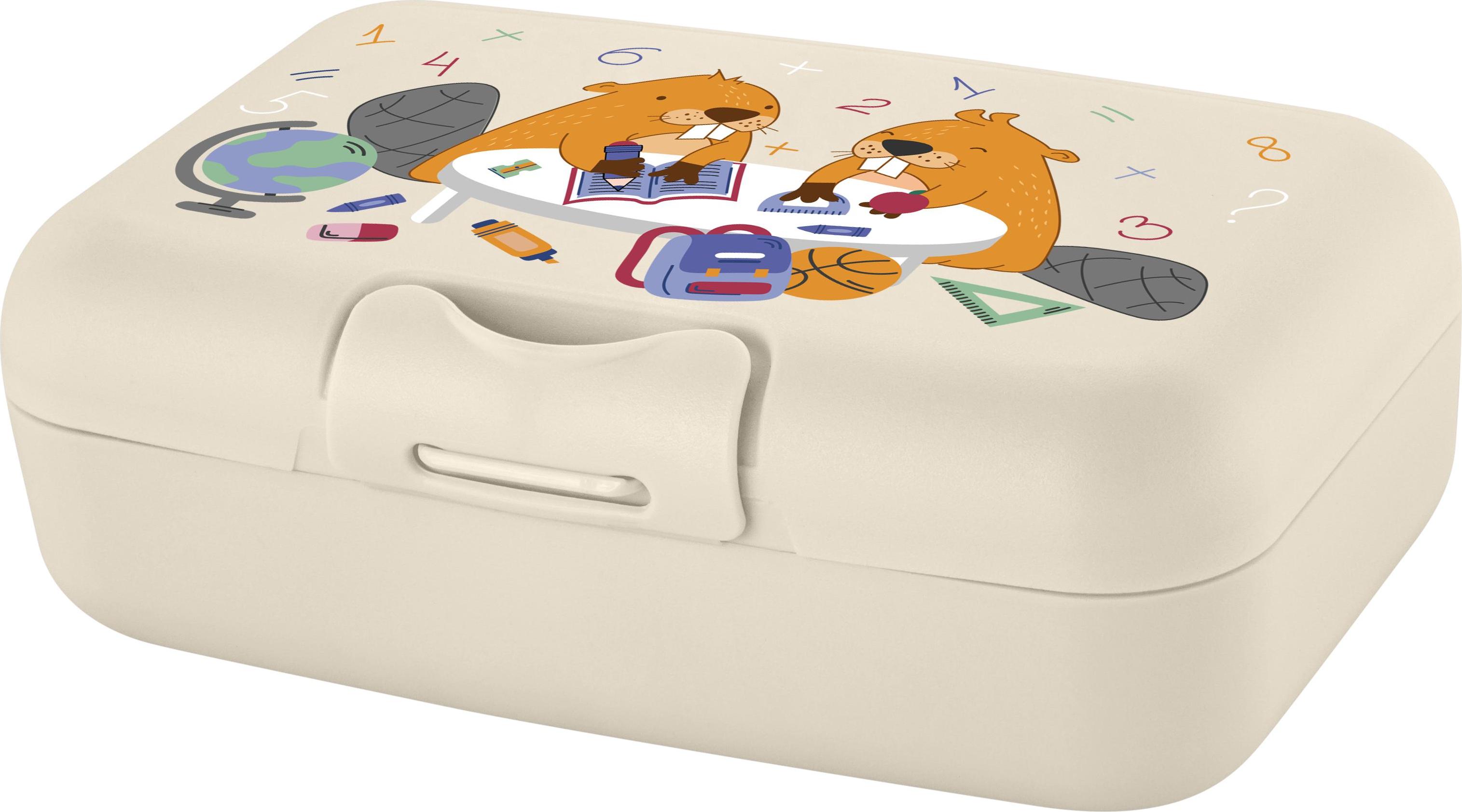 Ланч-бокс School 0,7 л молочный (уп.18)