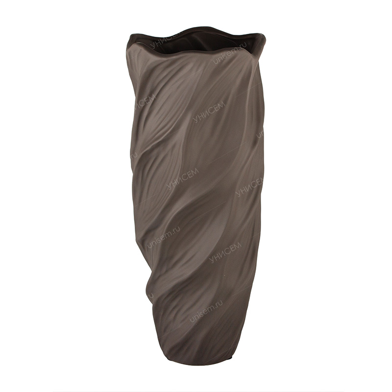 Ваза для цветов 33см керамика, серый (уп.9)