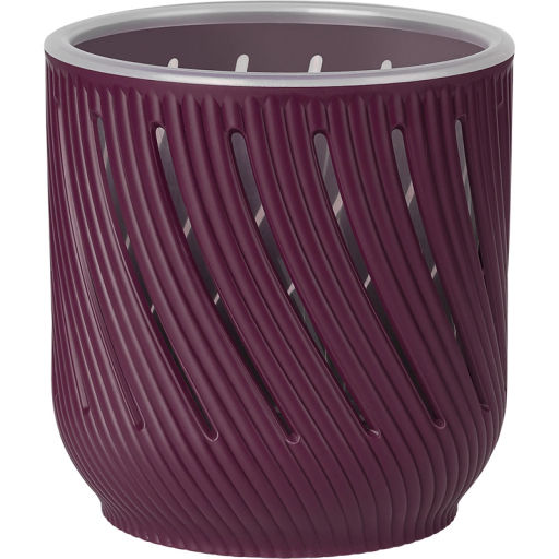 Кашпо для орхидей Fleurs 2л Пурпурный со вставкой (уп.12)
