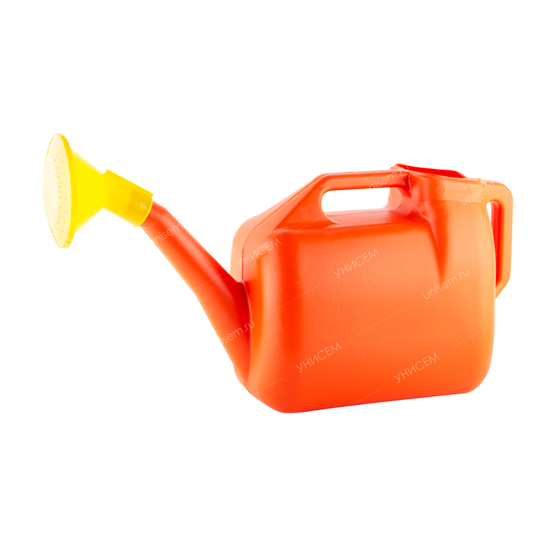 Лейка 6,5л пластмасса с рассеивателем, микс (уп.10)