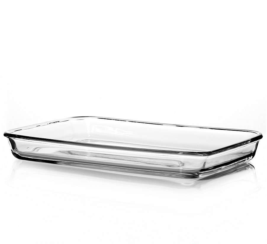 Форма для запекания 1,9л 340*220мм жаропрочное боросиликатное стекло