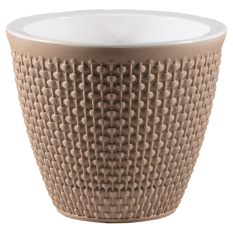 Кашпо Ротанг 3л Фраппе со вставкой (уп.12)#