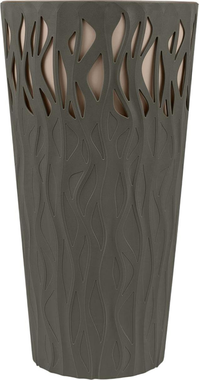 Горшок Winds 40л D340мм с дренажной вставкой 18,7л антрацит (уп.4)