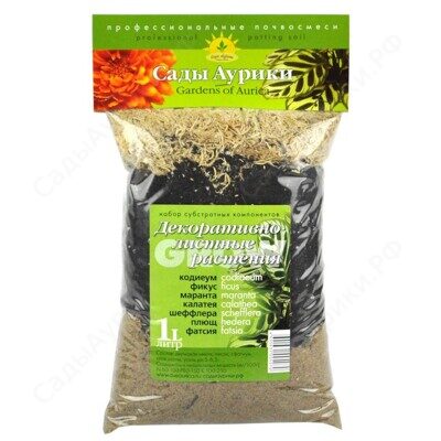 Субстрат Декоративно-лиственные 1л (уп.16)#