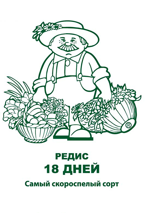 Редис 18 дней 3г