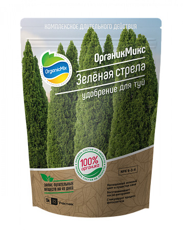 ОРГАНИК МИКС для туй Зелёная стрела 850 г (10 шт)