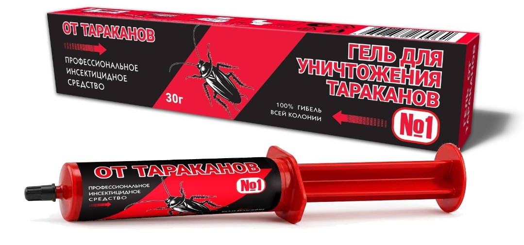 Шприц от тараканов 30 г (48 шт)
