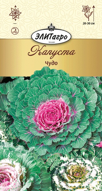 цКапуста декор. Чудо листовая 0,1г