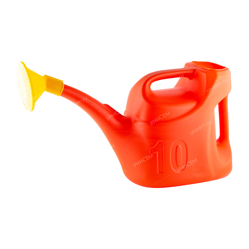 Лейка 10л УРОЖАЙНАЯ пластмасса с рассеивателем, микс (уп.10)