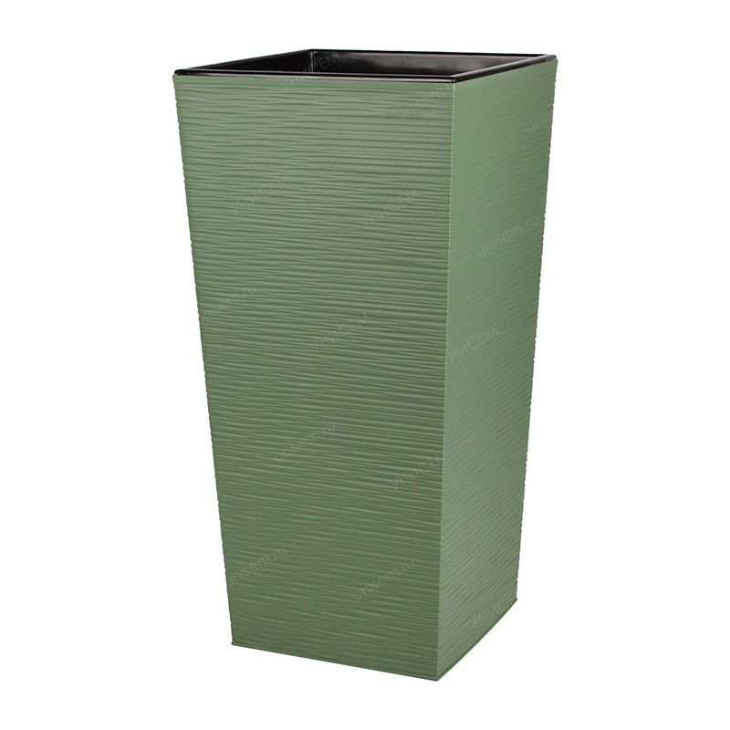 Горшок Финезия джут 16,5л d30,5 h62 НЕФРИТ со вставкой 8л (уп.1)