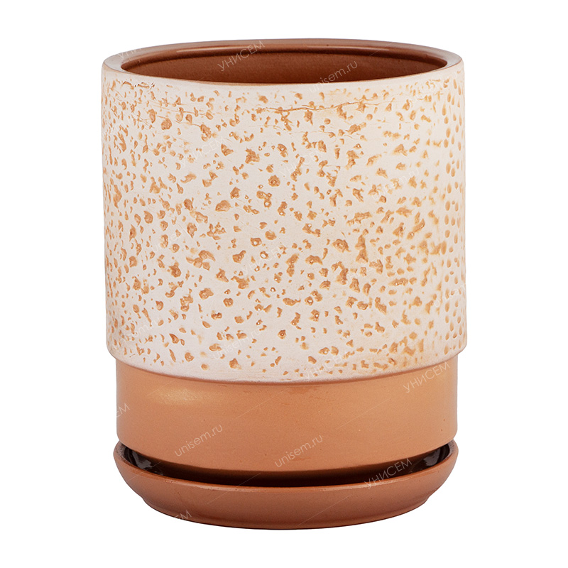 Горшок Флок 2,5л бежевый