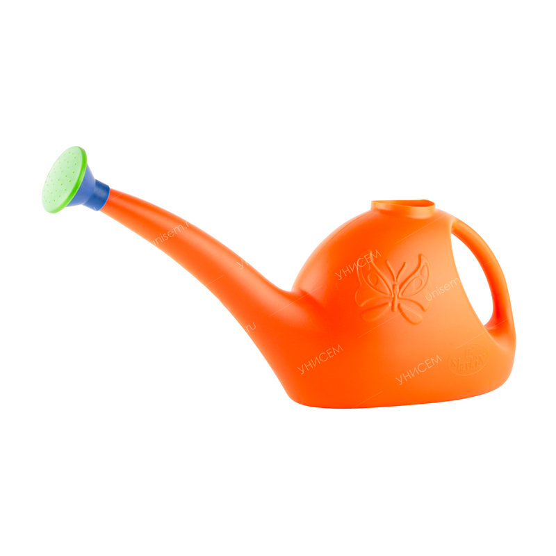 Лейка 3л пластмасса с рассеивателем, микс (уп.20)