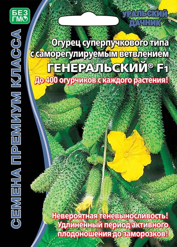 Огурец Генеральский 5шт Б/Ф