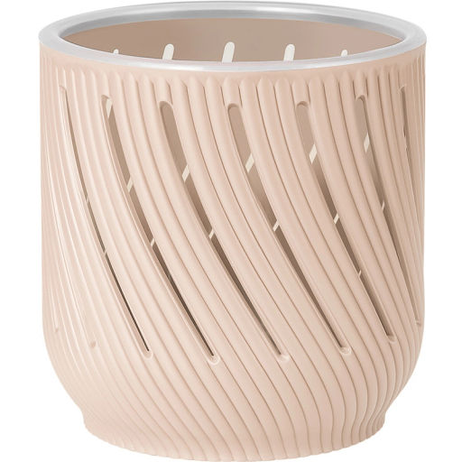 Кашпо для орхидей Fleurs 2л Пудровый со вставкой (уп.12)