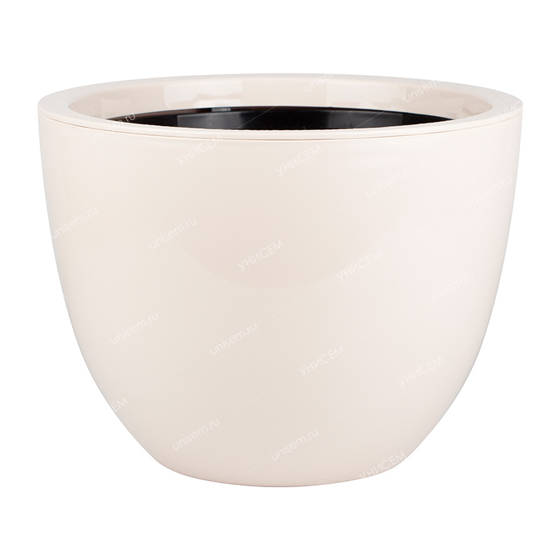 Горшок Орион 9л d29 h21 Пудра c вкладкой (уп.1)
