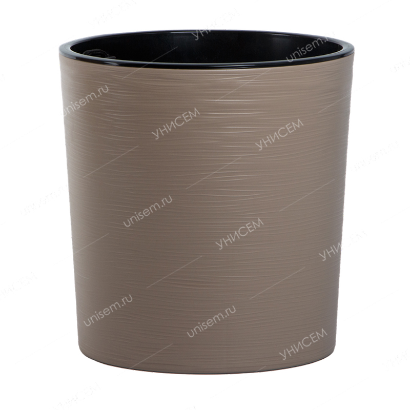Горшок Вега 3,25л d17 h17 фрапе с вкладкой (уп.9)
